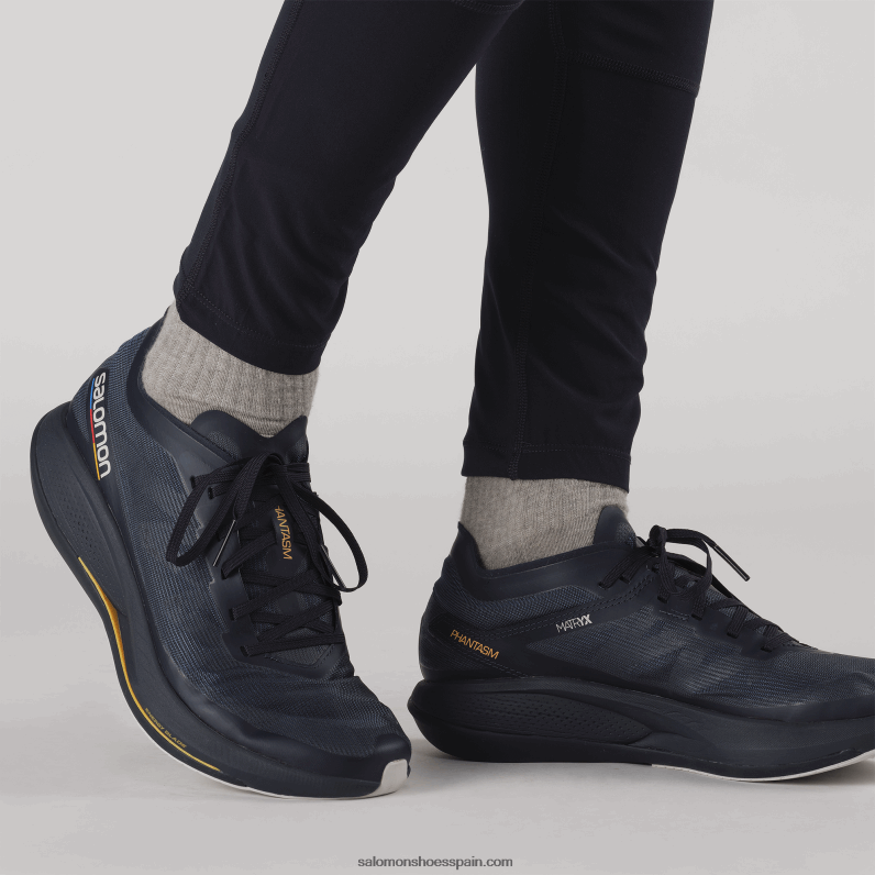 zapatillas de running para hombre - fantasma Salomon 00B0PZ1071 estado de ánimo índigo/cielo nocturno/roca lunar