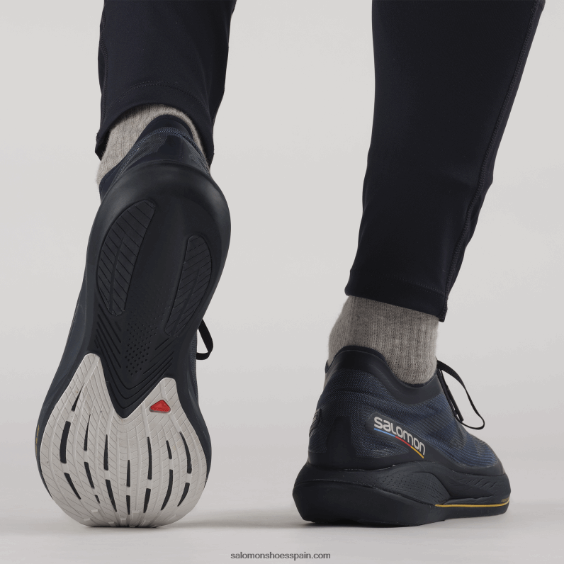 zapatillas de running para hombre - fantasma Salomon 00B0PZ1071 estado de ánimo índigo/cielo nocturno/roca lunar
