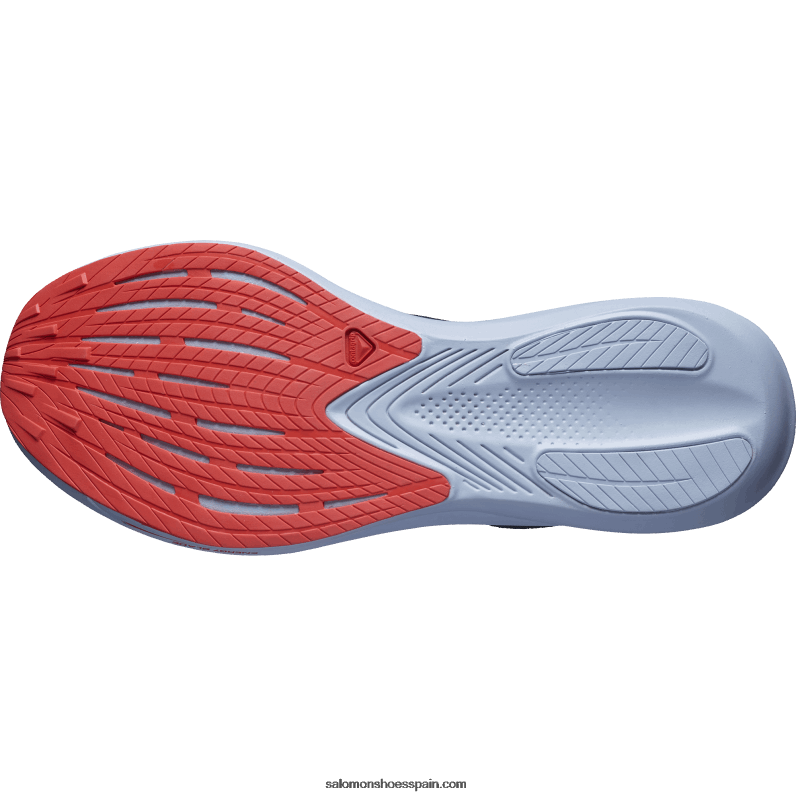 zapatillas de running para hombre - fantasma Salomon 00B0PZ1073 banderines índigo/azul kentucky/rojo amapola