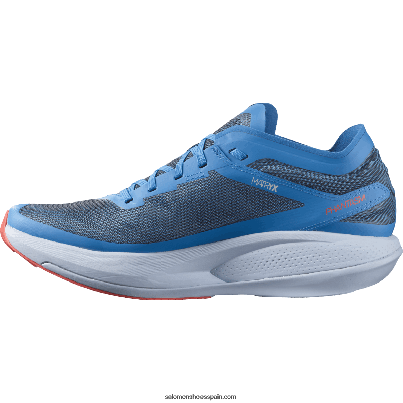 zapatillas de running para hombre - fantasma Salomon 00B0PZ1073 banderines índigo/azul kentucky/rojo amapola