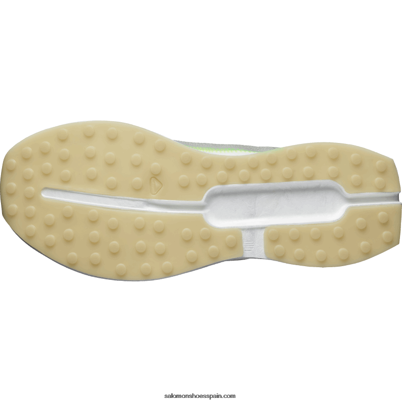 zapatillas de running para hombre - índice 02 Salomon 00B0PZ1070 blanco/salvia del desierto/amarillo de seguridad