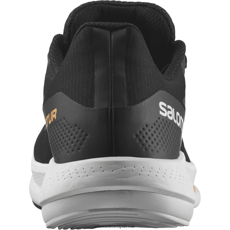 zapatillas de running para hombre - spectur Salomon 00B0PZ1078 negro/blanco/naranja brillante