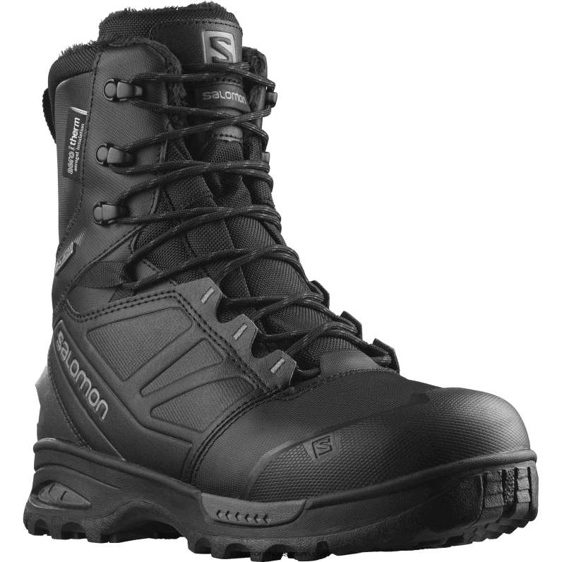 botas de invierno para hombre - toundra pro clima waterproof Salomon 00B0PZ1079 negro/imán