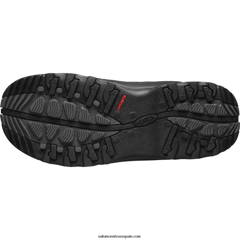 botas de invierno para hombre - toundra pro clima waterproof Salomon 00B0PZ1079 negro/imán