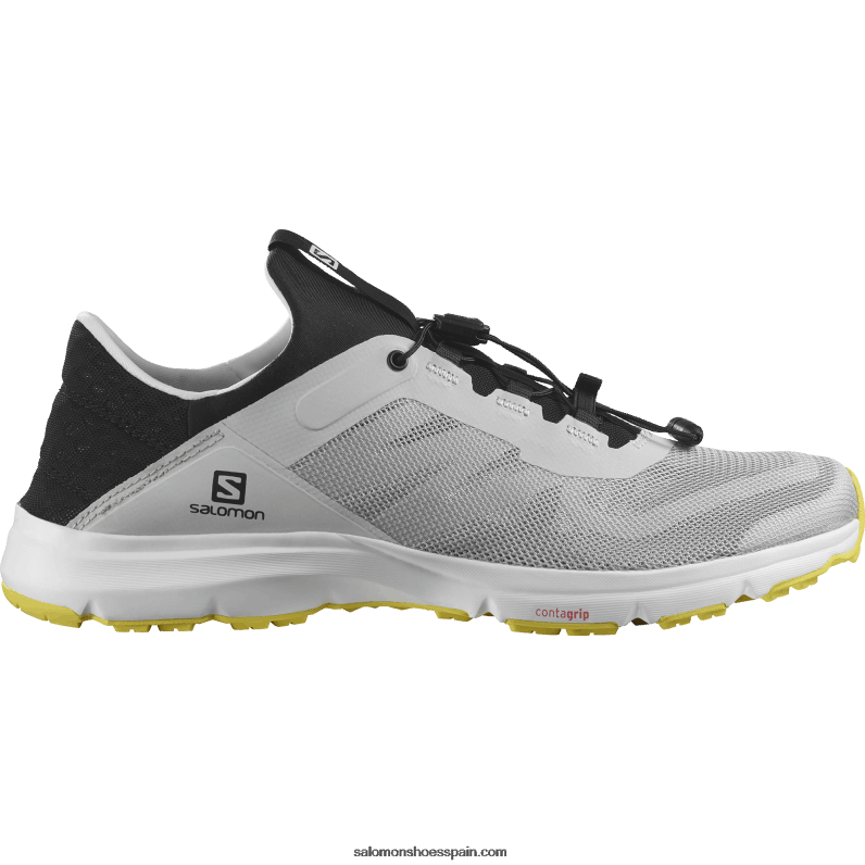 sandalias de hombre - amphib bold 2 Salomon 00B0PZ1081 roca lunar/negro/ranúnculo
