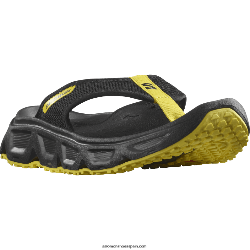zapatillas de recuperación para hombre - reelax break 6.0 Salomon 00B0PZ1487 negro/ranúnculo