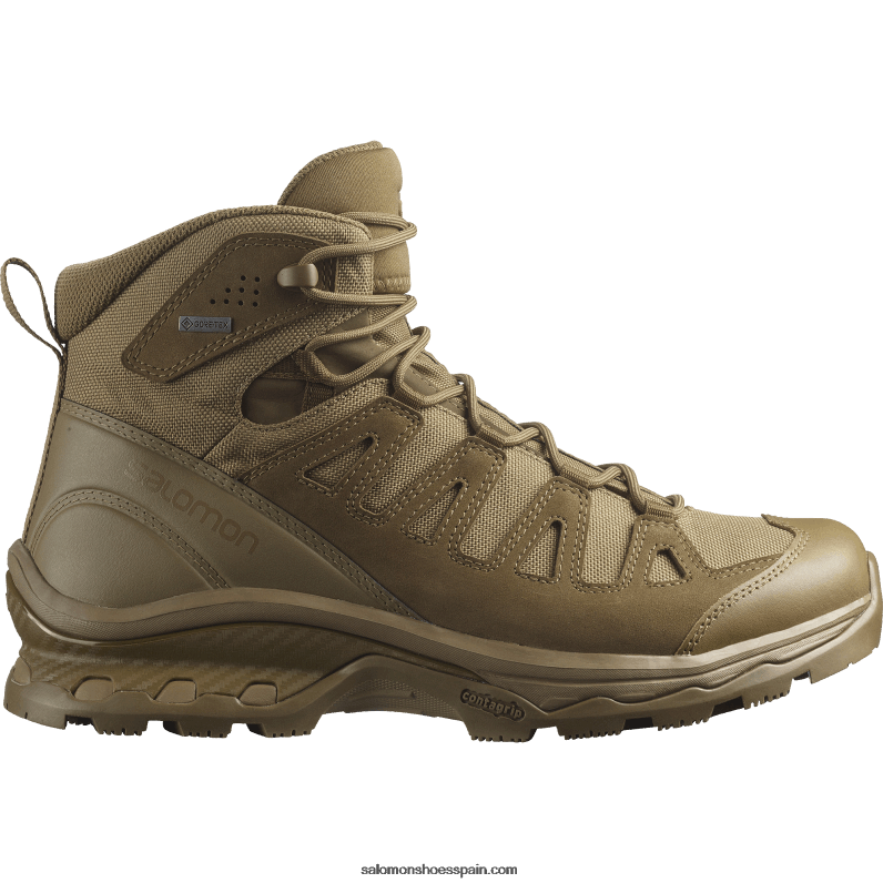 zapatos force hombre - quest prime force gore-tex Salomon 00B0PZ1084 marrón coyote