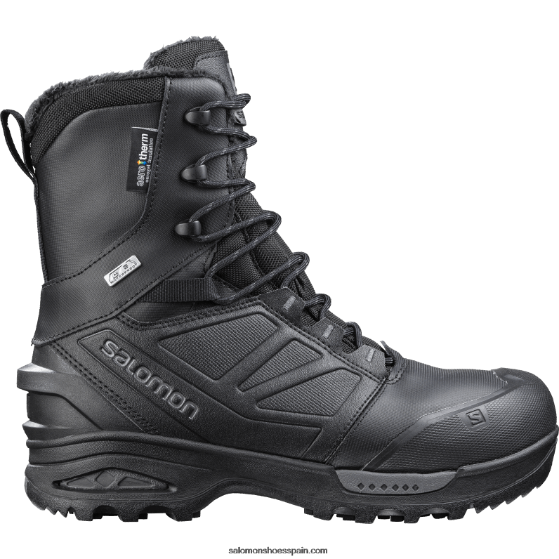 zapatos force hombre - tooundra force clima impermeable Salomon 00B0PZ1085 Lobo negro