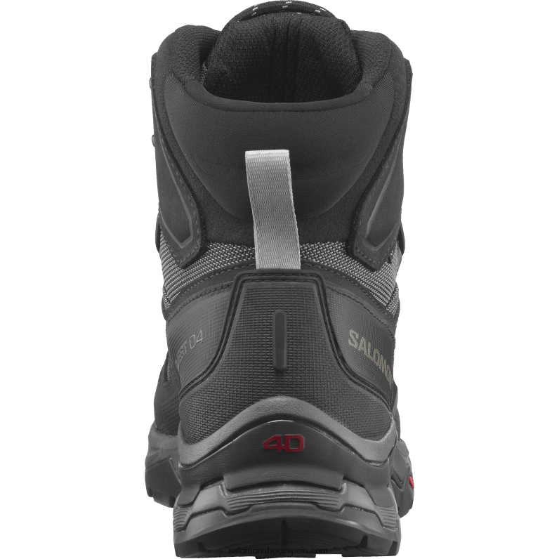 botas de montaña de cuero para hombre - quest 4 gore-tex Salomon 00B0PZ7 imán/negro/cantera