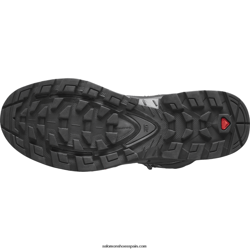 botas de montaña de cuero para hombre - quest 4 gore-tex Salomon 00B0PZ7 imán/negro/cantera