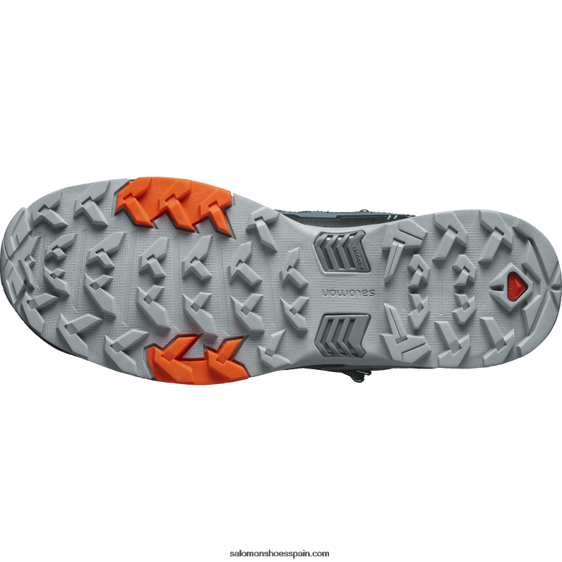 botas de montaña para hombre - x ultra 4 mid gore-tex Salomon 00B0PZ10 ibis stargazer/negro/escarlata