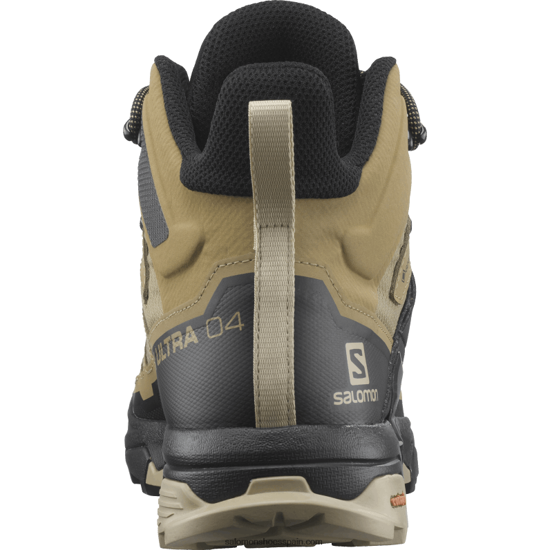 botas de montaña para hombre - x ultra 4 mid gore-tex Salomon 00B0PZ12 algas/negro/safari