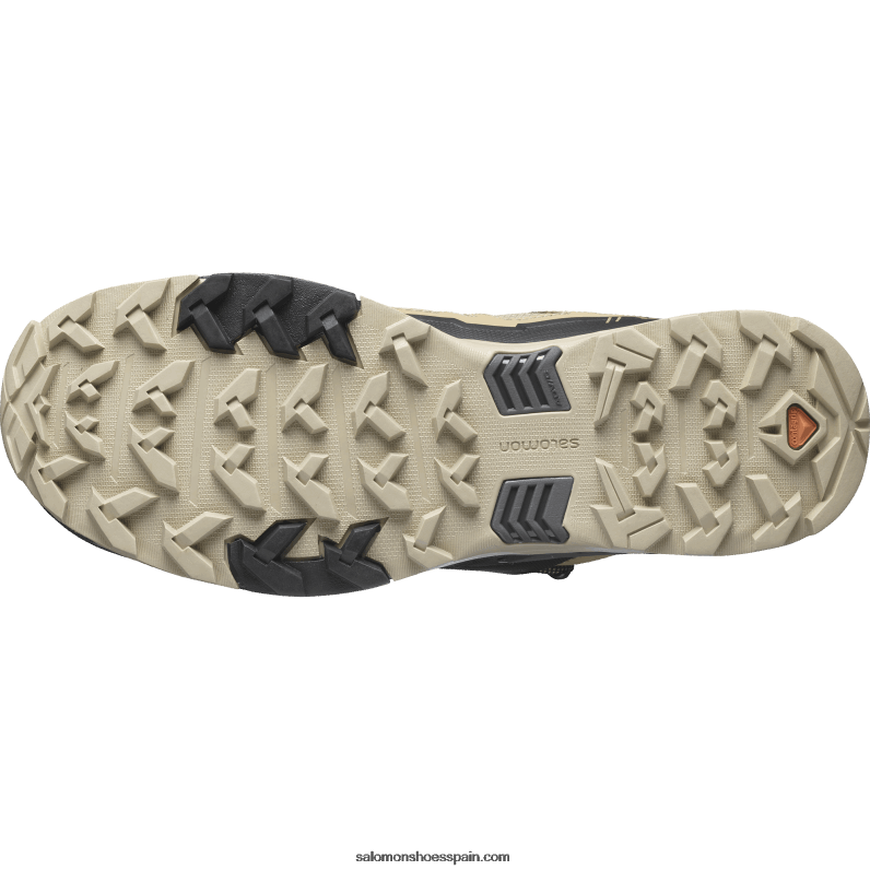 botas de montaña para hombre - x ultra 4 mid gore-tex Salomon 00B0PZ12 algas/negro/safari