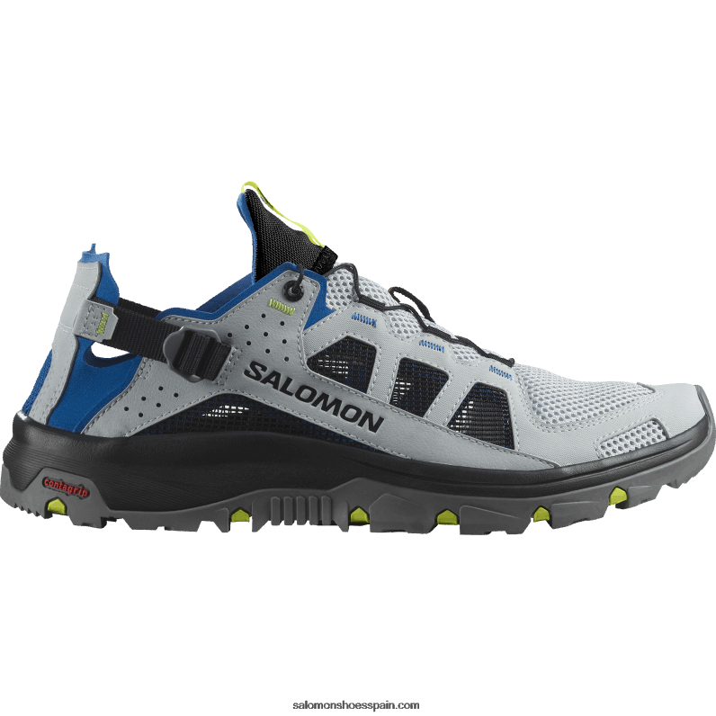 zapatos de agua para hombre - techamphibian 5 Salomon 00B0PZ1 azul perla/azul lapislázuli/amarillo seguridad