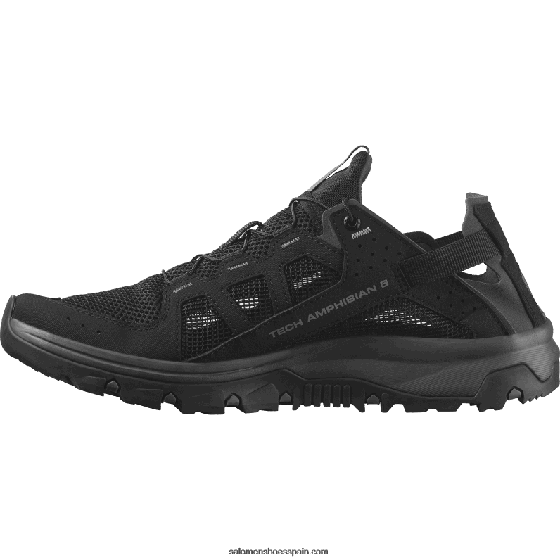 zapatos de agua para hombre - techamphibian 5 Salomon 00B0PZ2 negro/imán/monumento