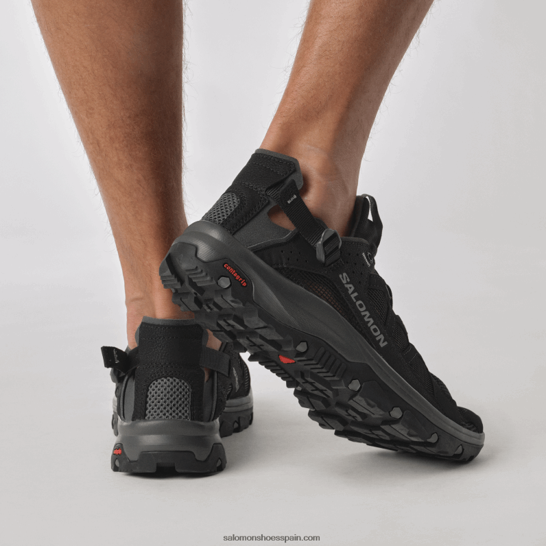 zapatos de agua para hombre - techamphibian 5 Salomon 00B0PZ2 negro/imán/monumento