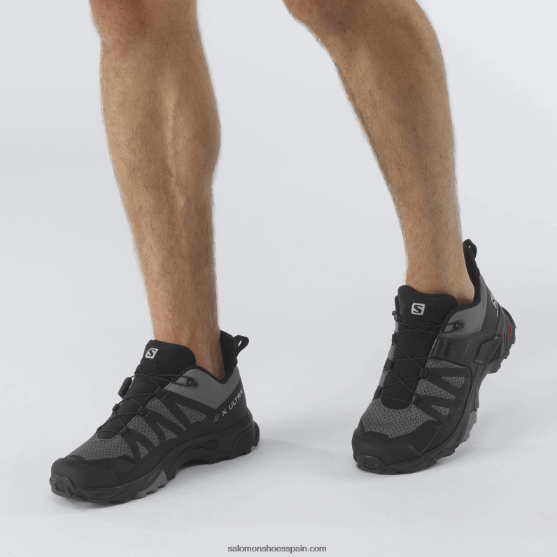 zapatos de senderismo para hombre - x ultra 4 Salomon 00B0PZ26 sombra tranquila/negro