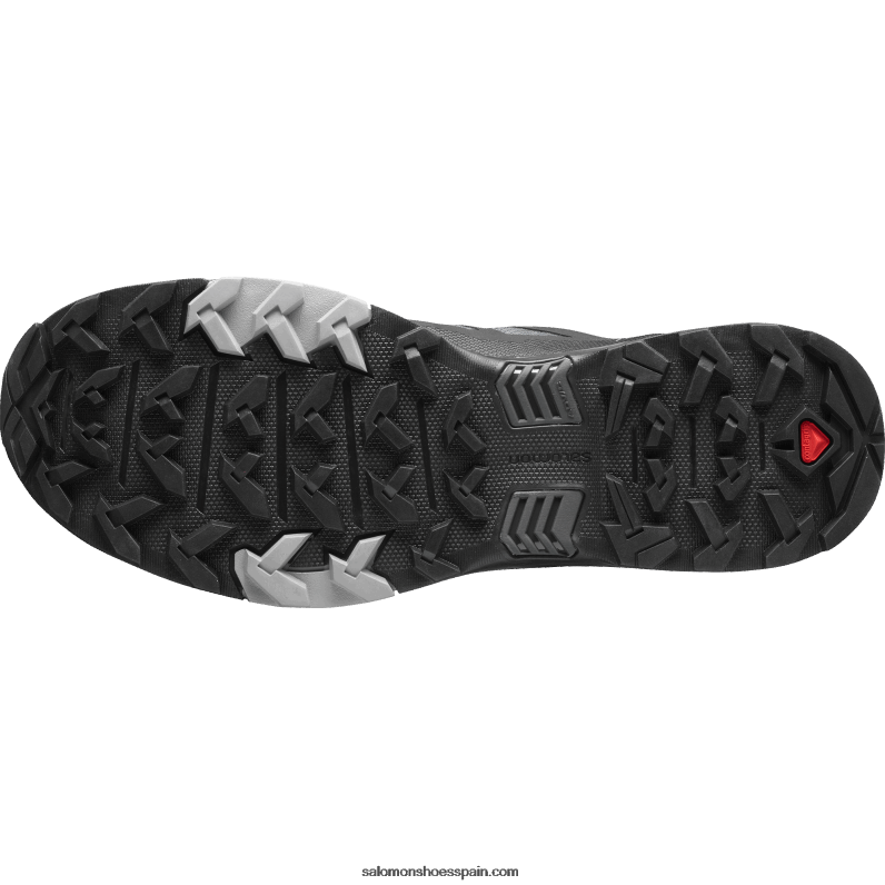 zapatos de senderismo para hombre - x ultra 4 wide gore-tex Salomon 00B0PZ41 imán/negro/monumento