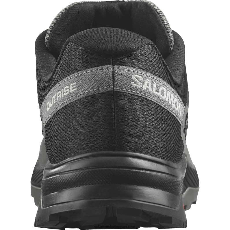 zapatos de senderismo para hombres - outrise Salomon 00B0PZ22 negro/peltre