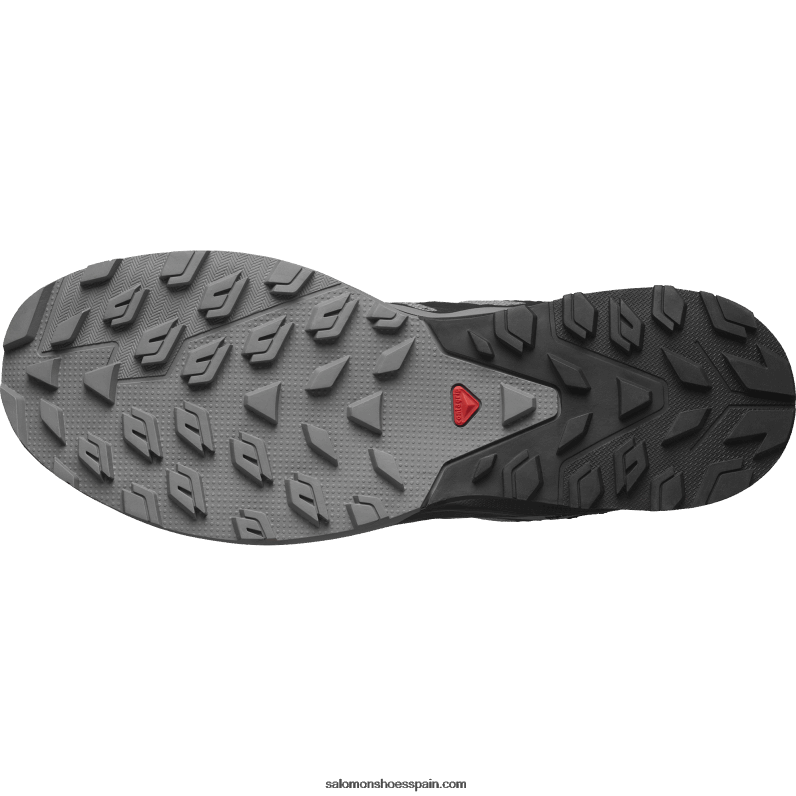 zapatos de senderismo para hombres - outrise Salomon 00B0PZ22 negro/peltre