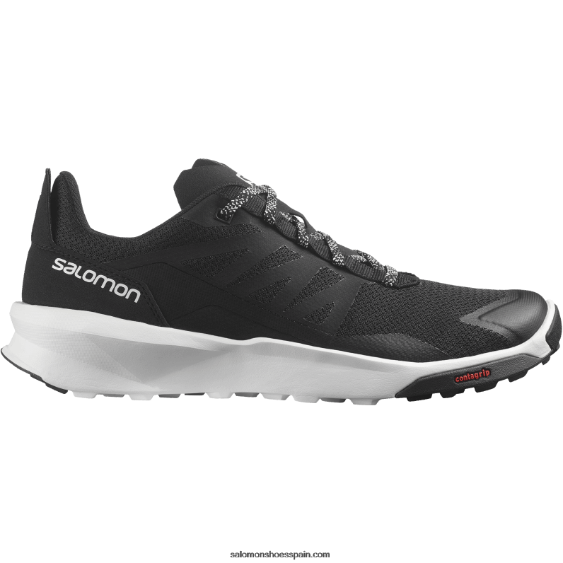 zapatos de senderismo para hombres - patrulla Salomon 00B0PZ47 blanco negro