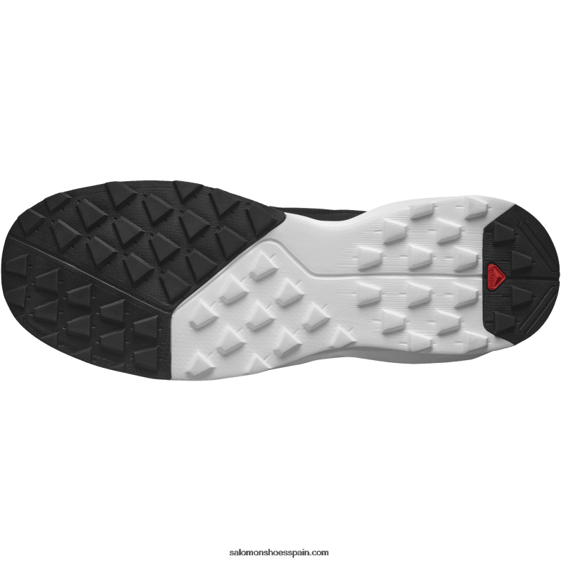 zapatos de senderismo para hombres - patrulla Salomon 00B0PZ47 blanco negro