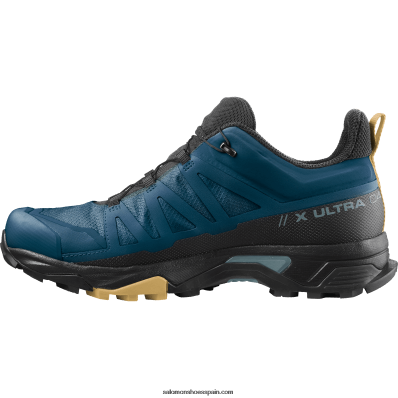 zapatos de senderismo para hombres - x ultra 4 gore-tex Salomon 00B0PZ17 legión azul/negro/hoja de otoño
