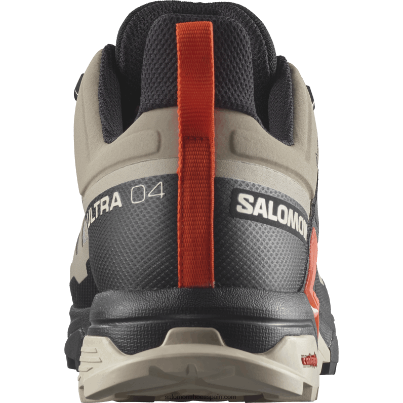 zapatos de senderismo para hombres - x ultra 4 gore-tex Salomon 00B0PZ18 caqui vintage/negro/tomate cherry