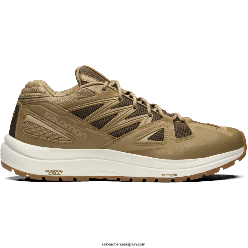 zapatillas de senderismo para hombre - odyssey 1 advanced Salomon 00B0PZ224 algas/palmera del desierto/hielo de vainilla