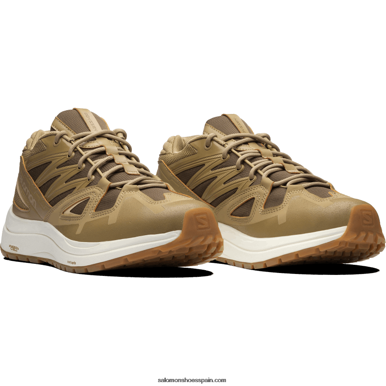 zapatillas de senderismo para hombre - odyssey 1 advanced Salomon 00B0PZ224 algas/palmera del desierto/hielo de vainilla