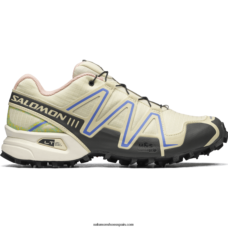 zapatillas deportivas de hombre - speedcross 3 mindful Salomon 00B0PZ147 polilla/vainilla hielo/granada cielo
