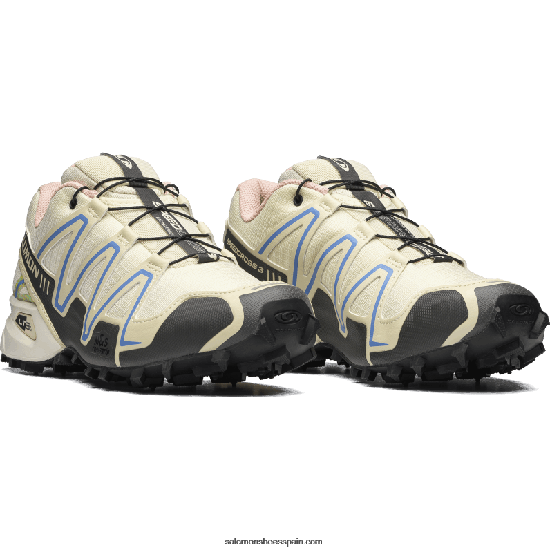 zapatillas deportivas de hombre - speedcross 3 mindful Salomon 00B0PZ147 polilla/vainilla hielo/granada cielo