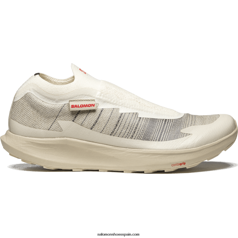 zapatillas deportivas hombre - pulsar advanced Salomon 00B0PZ141 hielo vainilla/gris pluma/rojo fuego