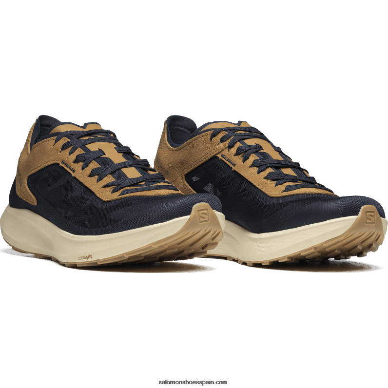 zapatillas deportivas hombre - pulsar prg Salomon 00B0PZ157 zafiro oscuro/caucho/hielo vainilla