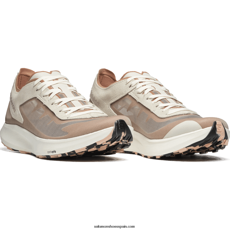 zapatillas deportivas hombre - pulsar prg Salomon 00B0PZ159 día lluvioso/mousse de moka/helado de vainilla