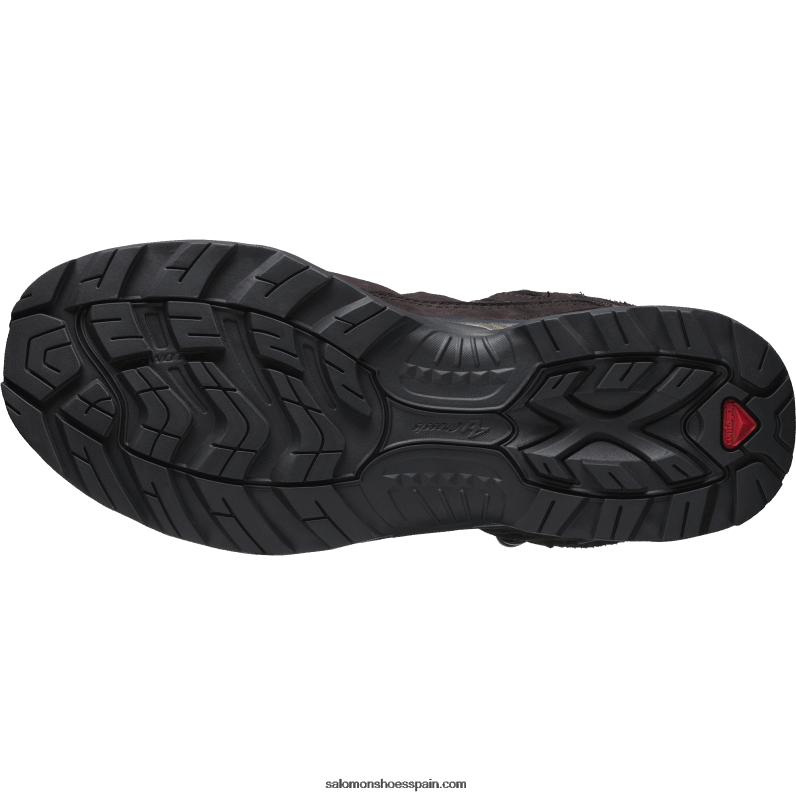 zapatillas deportivas hombre - quest 3 4d gore-tex Salomon 00B0PZ213 ciruela chocolate/negro