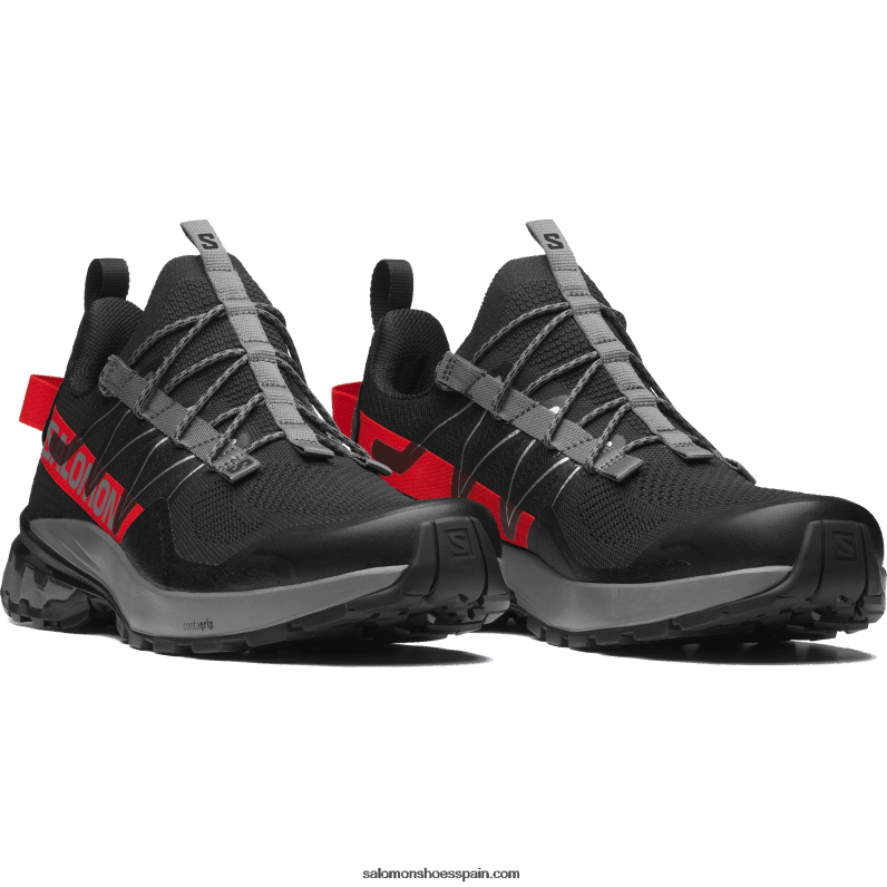 zapatillas deportivas hombre - xa cover Salomon 00B0PZ212 negro/sombra tranquila/tomate cherry