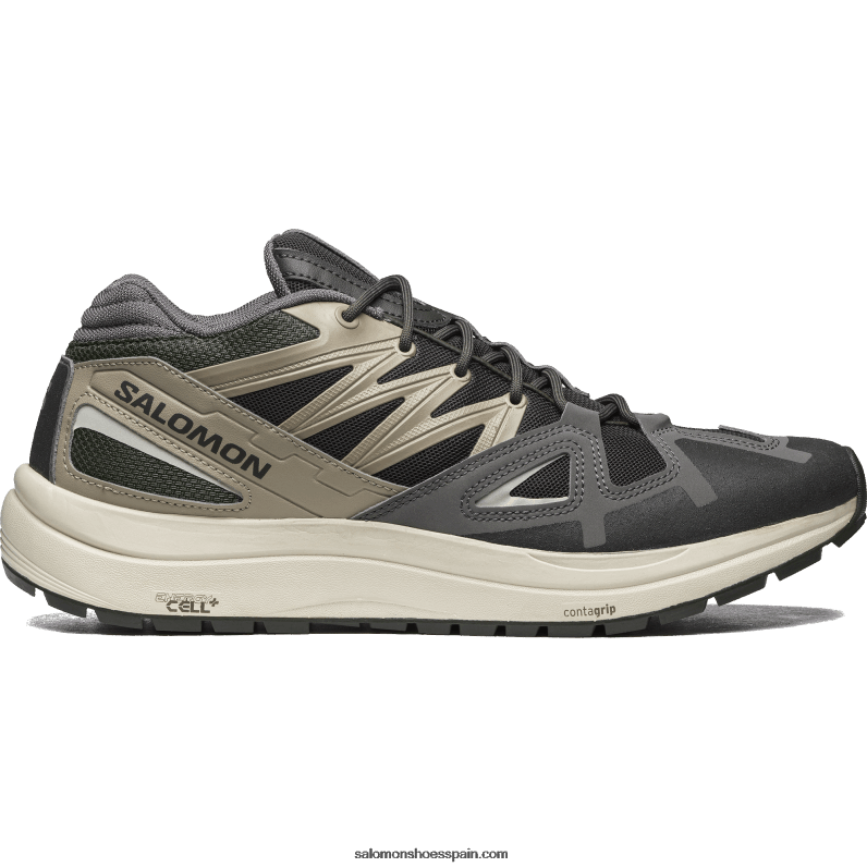 zapatillas deportivas para hombre - odyssey 1 Salomon 00B0PZ105 peltre/beluga/paisaje lunar