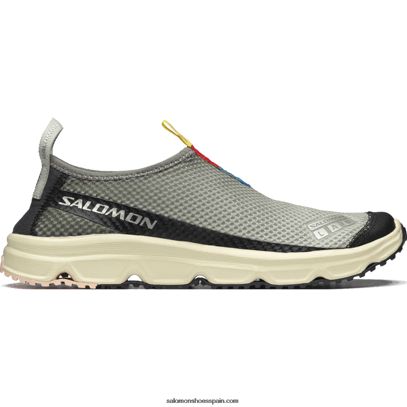zapatillas deportivas para hombre - rx moc 3.0 Salomon 00B0PZ148 peltre/salvia del desierto/nube rosa