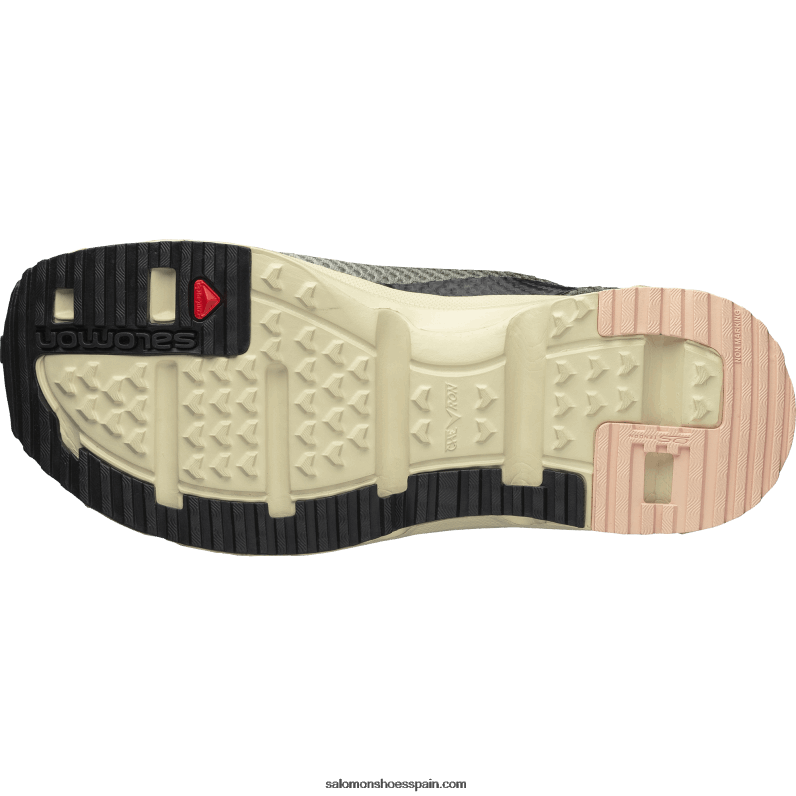 zapatillas deportivas para hombre - rx moc 3.0 Salomon 00B0PZ148 peltre/salvia del desierto/nube rosa