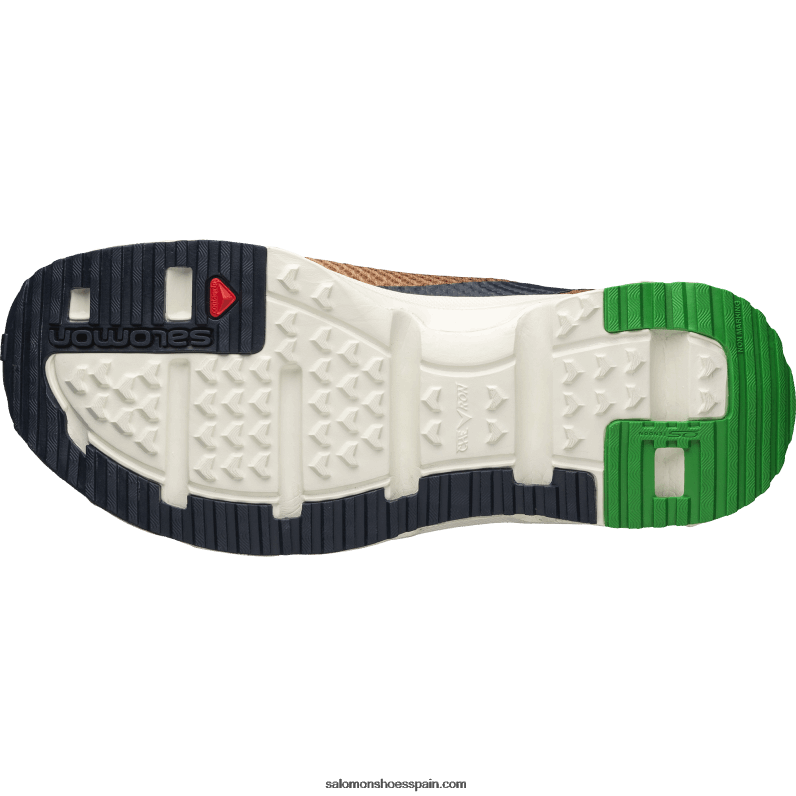 zapatillas deportivas para hombre - rx moc 3.0 Salomon 00B0PZ149 caucho/taffy/cielo de granada