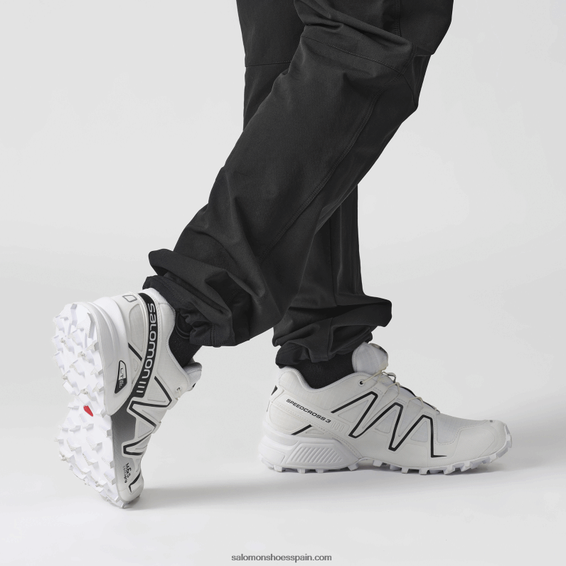 zapatillas deportivas para hombre - speedcross 3 Salomon 00B0PZ178 blanco/aleación