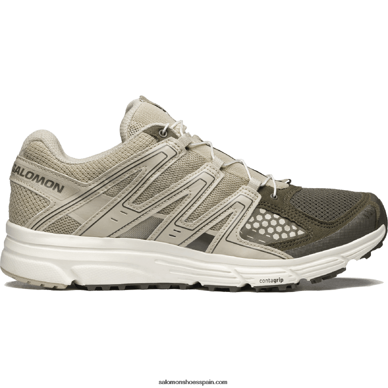 zapatillas deportivas para hombre - x-mission 3 Salomon 00B0PZ205 marrón mayor/gris pluma/hielo vainilla