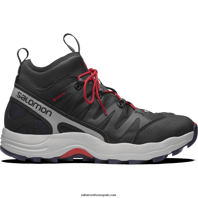 zapatillas deportivas para hombre - xa pro 1 mid gore-tex Salomon 00B0PZ199 negro/aleación/bayas de goji