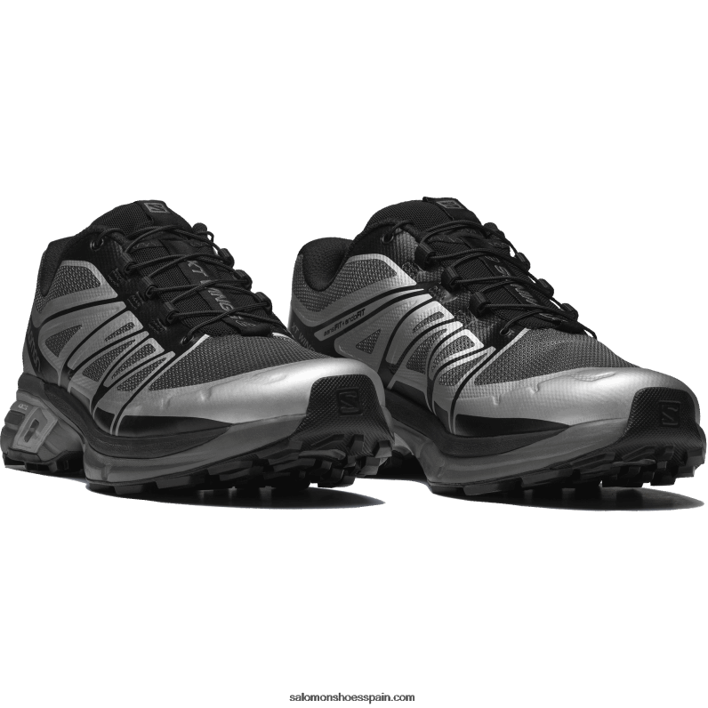 zapatillas deportivas para hombre - xt-wings 2 Salomon 00B0PZ188 plata/sombra tranquila/negro