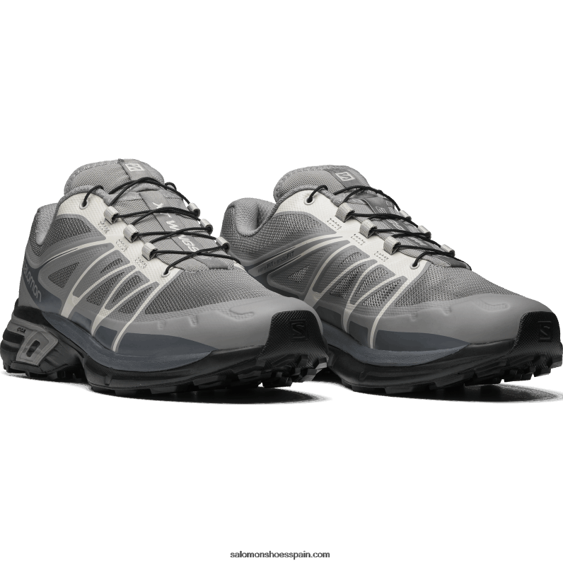 zapatillas deportivas para hombre - xt-wings 2 Salomon 00B0PZ189 gris escarcha/clima tormentoso/fantasma