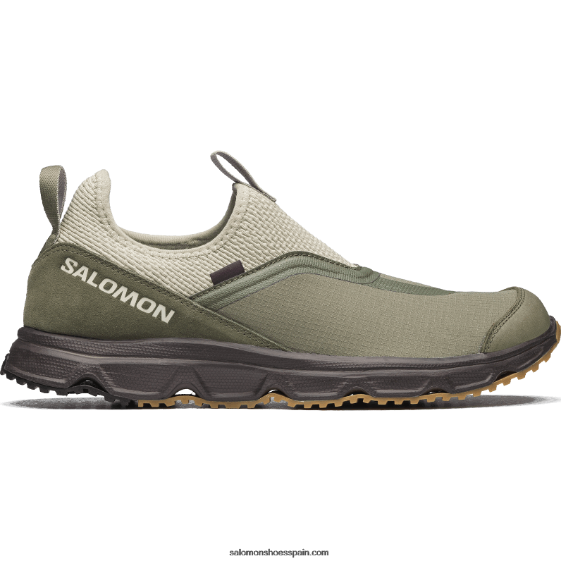 zapatillas sportstyle hombre - rx snug for pas normal studios Salomon 00B0PZ184 gris musgo/verde liquen profundo/café negro