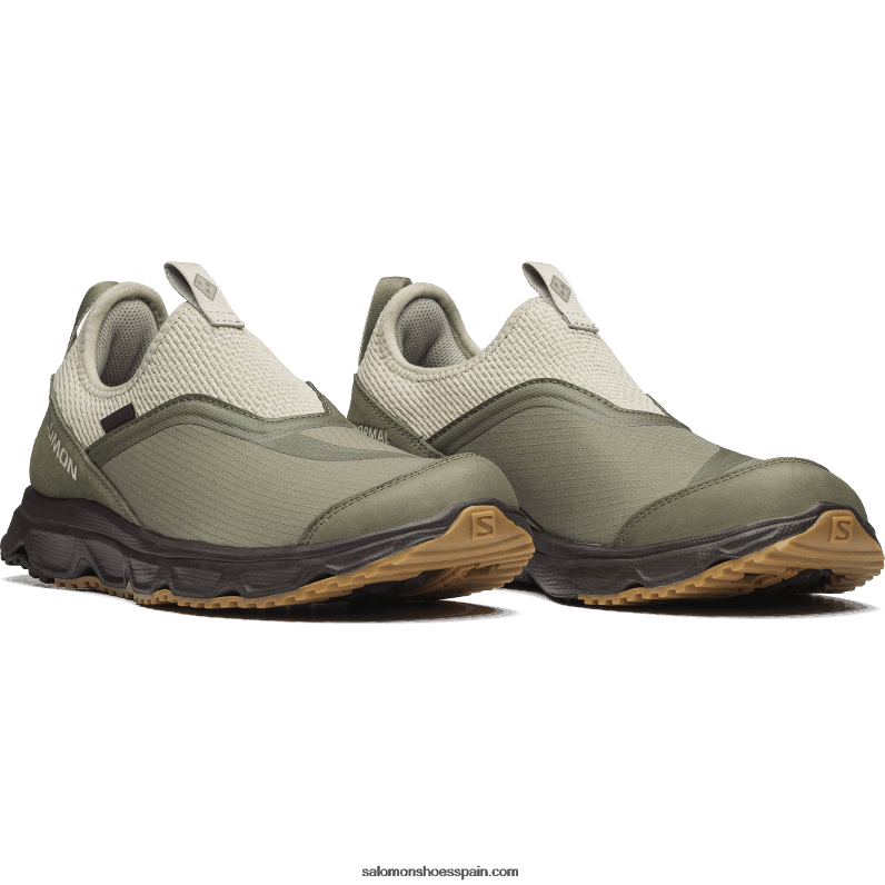 zapatillas sportstyle hombre - rx snug for pas normal studios Salomon 00B0PZ184 gris musgo/verde liquen profundo/café negro