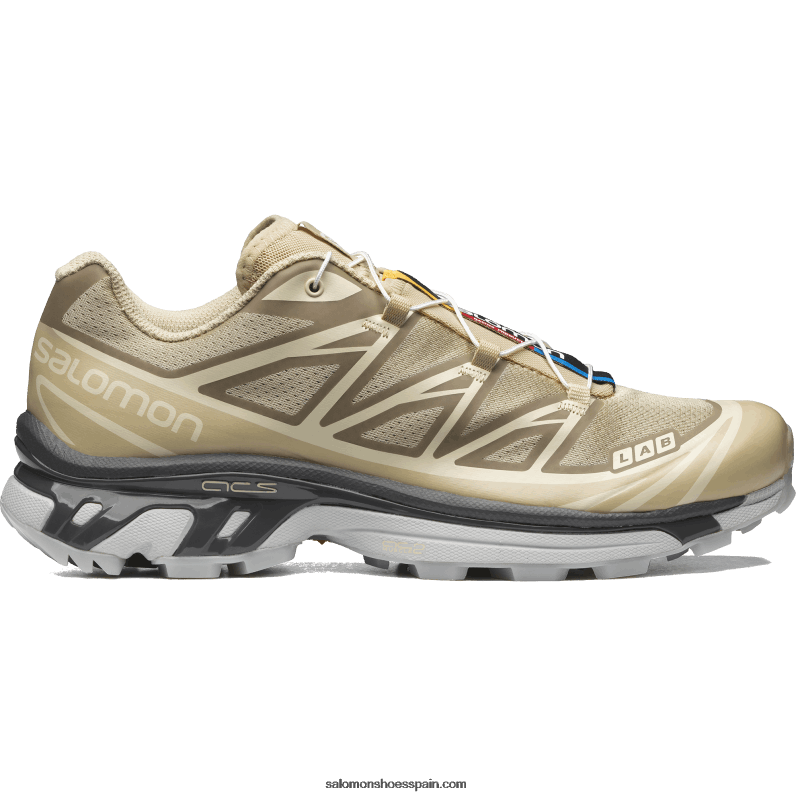 zapatillas sportstyle hombre - xt-6 clear Salomon 00B0PZ121 safari/imán/hielo de vainilla