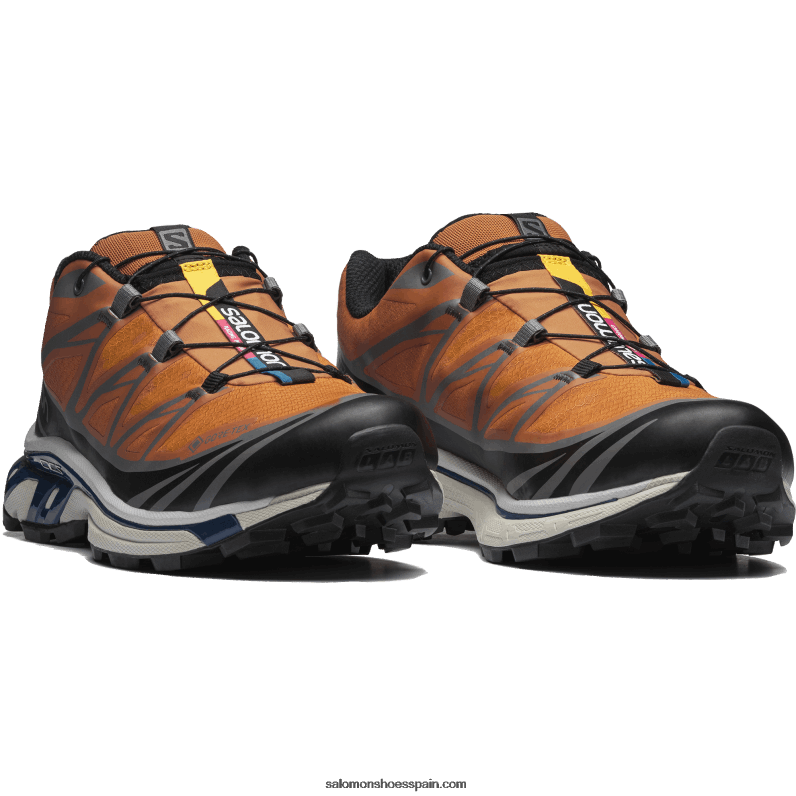 zapatillas sportstyle hombre - xt-6 gore-tex utility Salomon 00B0PZ127 mermelada/negro/peonía azul marino